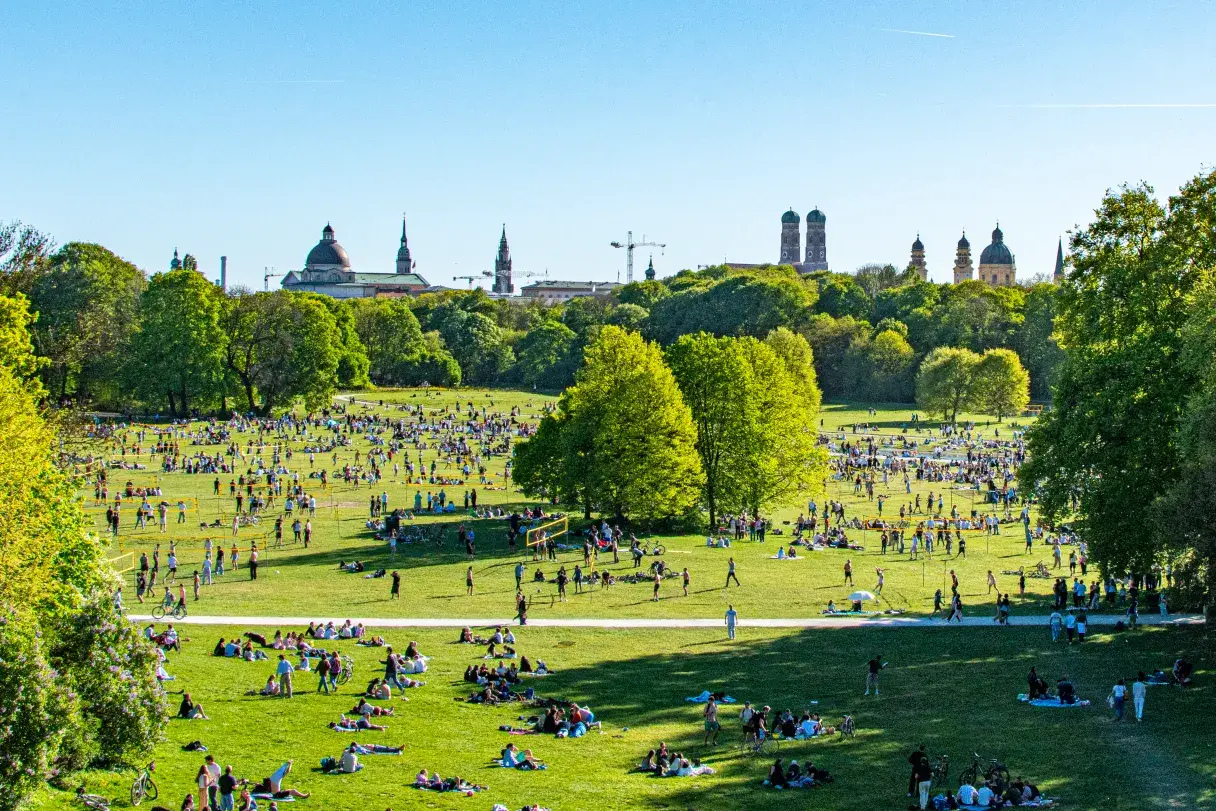 English Garden in Munich
