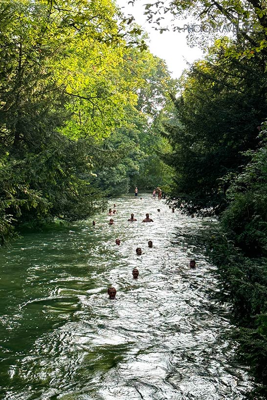 Nordeisbach swimming in Munich